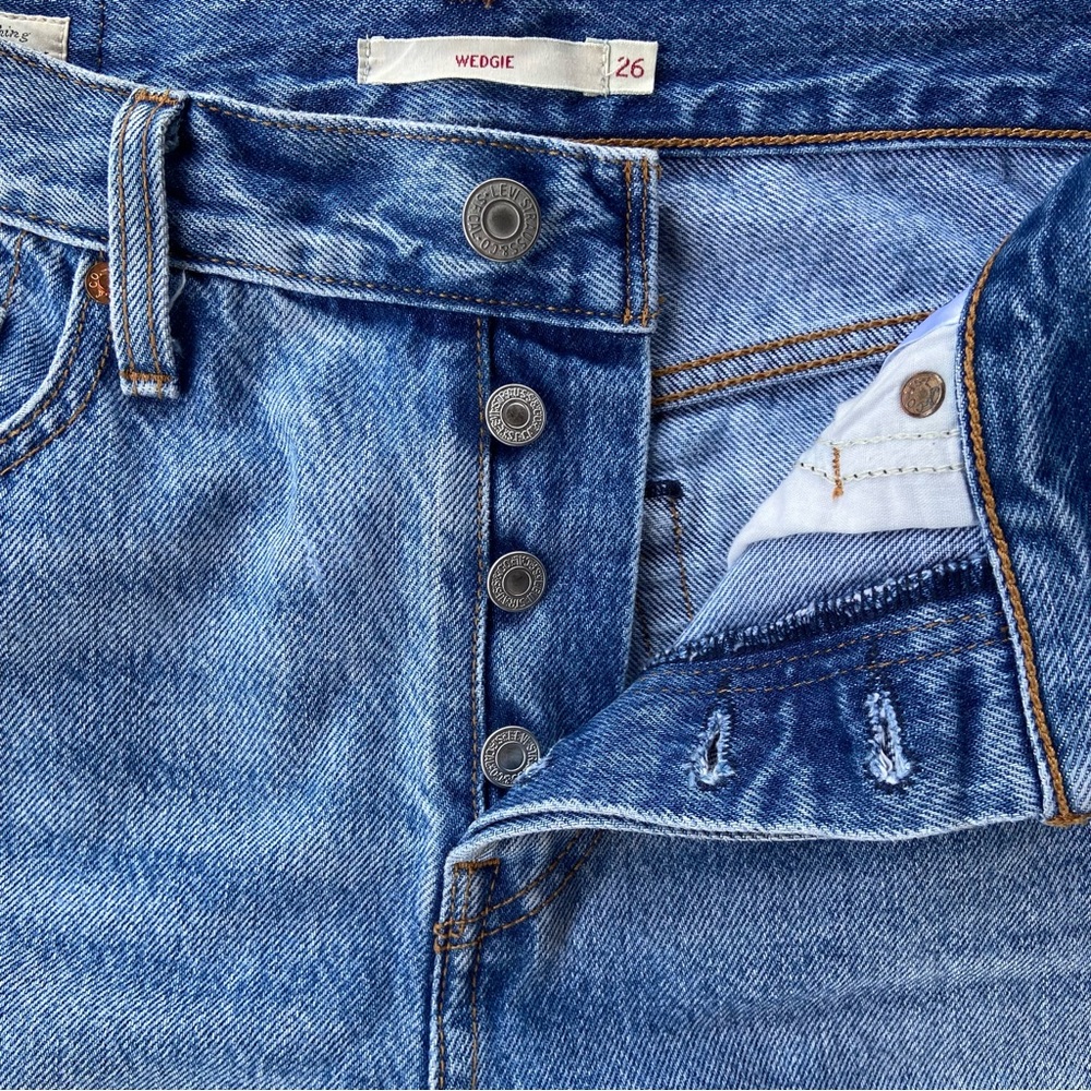 Levi’s Wedgie Icon Fit Jeans Shut Up 22861-0036 - Picture 8 of 11